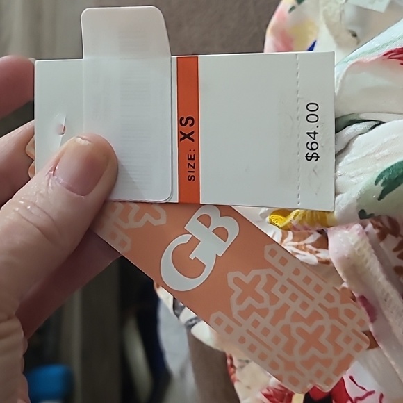 Gianni Bini floral Multi color all in one shorts - Picture 9 of 9